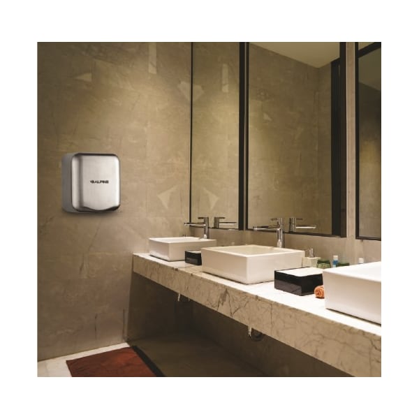 Hemlock High Speed, Commercial Hand Dryer, Stainles Steel Brushed, 120V